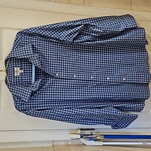 Mens button down shirt, new